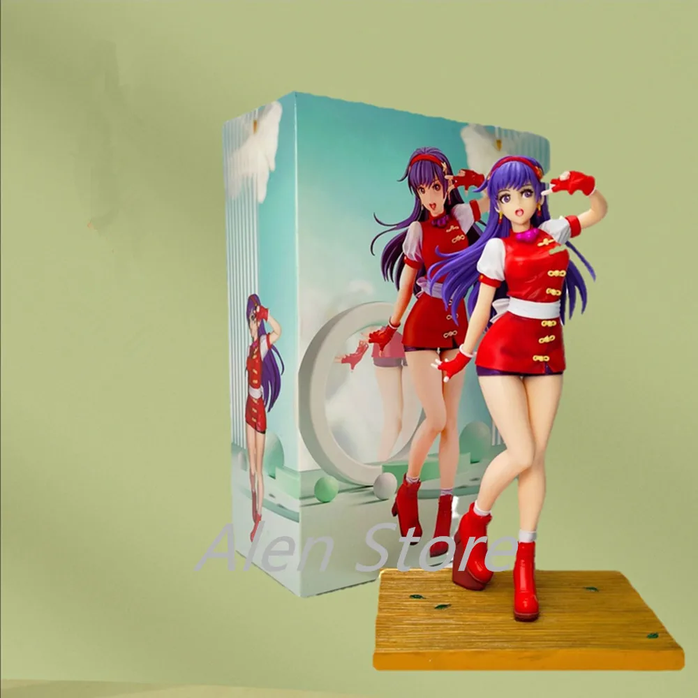 

Anime The King Of Fighters Figure Asamiya Athena Action Figures Pvc Gk Statue Model Doll Collection Desk Decor Toy Birthday Gift