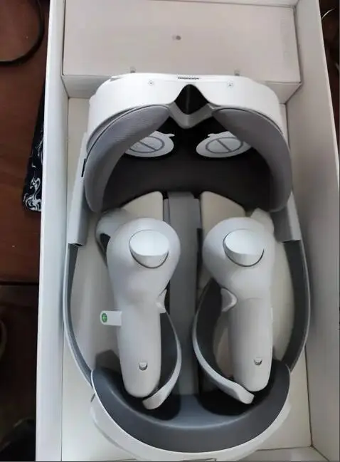 Imagem -06 - Óculos Pico Pro vr Fone de Ouvido Tudo em um Rastreamento de Olhos Steam vr Facial Realidade Virtual Metal 3d Tela 4k gb 512 gb