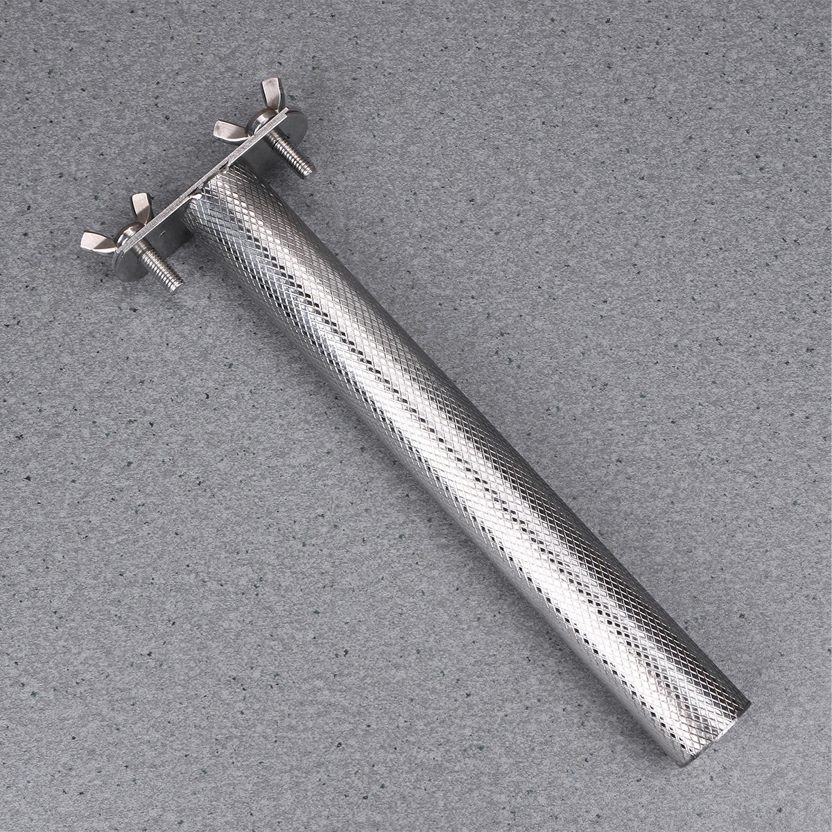 

Stainless Steel Bird Perch Grind Claw Stick 20X2.5Cm Silver Molar Stick For Parrots Cockatiels Lovebirds Cage Accessories