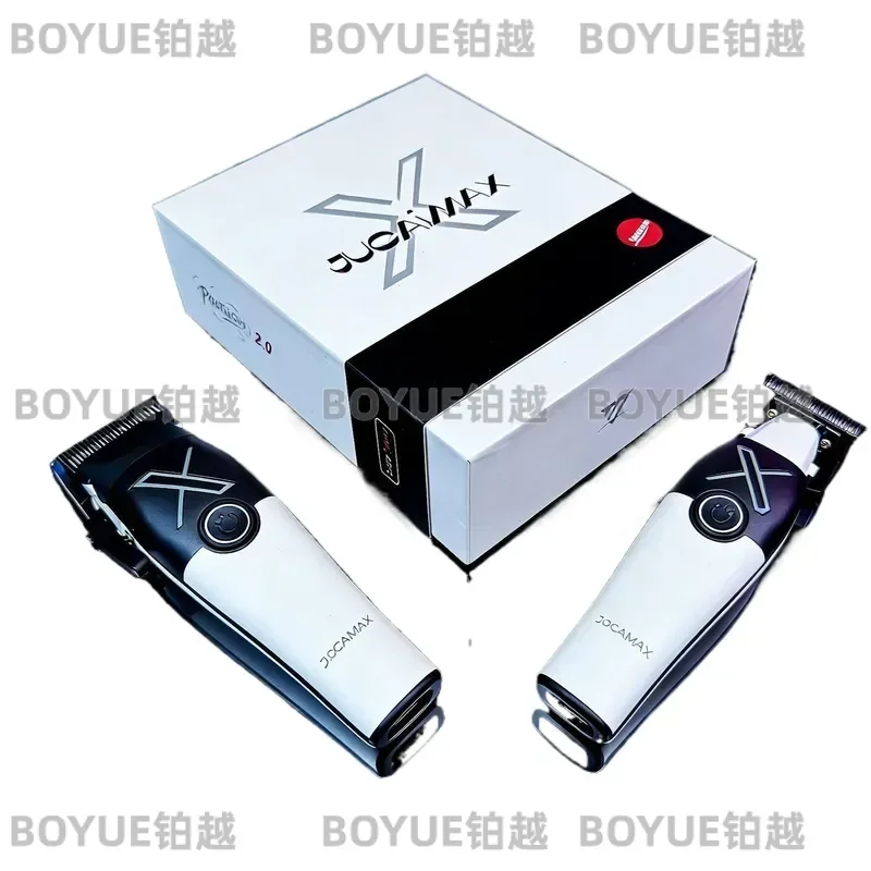 Electric Hair Clipper Brushless Motor Professional Barber Trimmer Zero Gap Fader Oil Head Engraving Shaver for Men Grooming