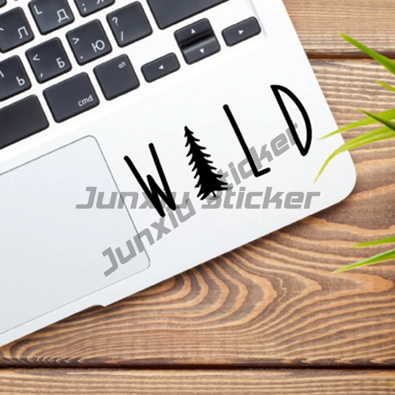 

Виниловая наклейка с изображением дикого дерева, наклейка с природными мотивами для декора автомобиля, ноутбука, компьютера, MacBook