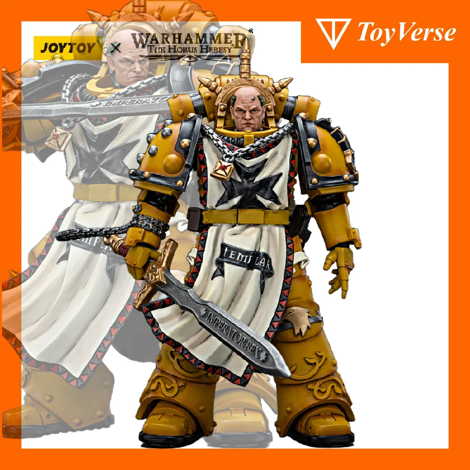 

TOYVERSE 1/18 JOYTOY Warhammer 30K Action Figures Imperial Fists Sigismund, First Captain of the Imperial Fists Model Toy