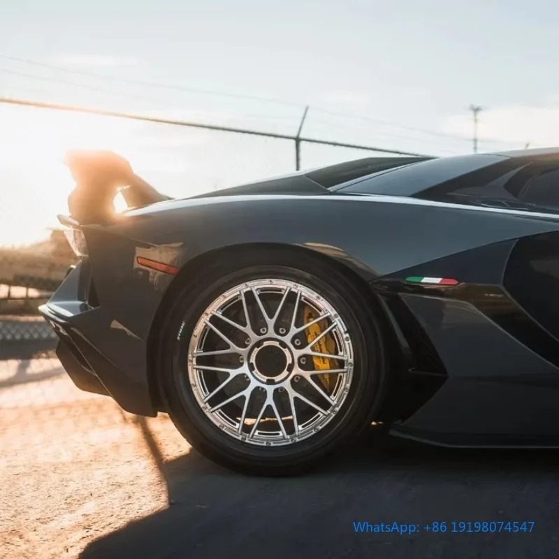 Customized Forged Aluminum Alloy Passenger Car Wheels 18-24 Inch New Condition   Super Sport Universal Wheel Rims