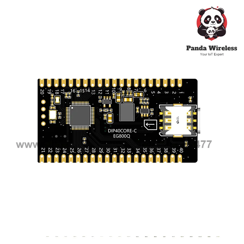 QUECTEL MCU STM32 For Europe/North America EG800Q 40PIN DIP PCBA EG800K-EU EG800Q-EU EG800Q-NA LTE Cat1 Module 2.4G Wi-Fi Scan