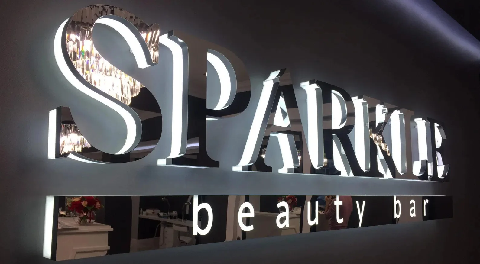 Custom Acrylic Backlit Sign, Custom Logo Backlit Letters, Outdoor Indoor Signage, Stainless Steel Led Light Letters Sign