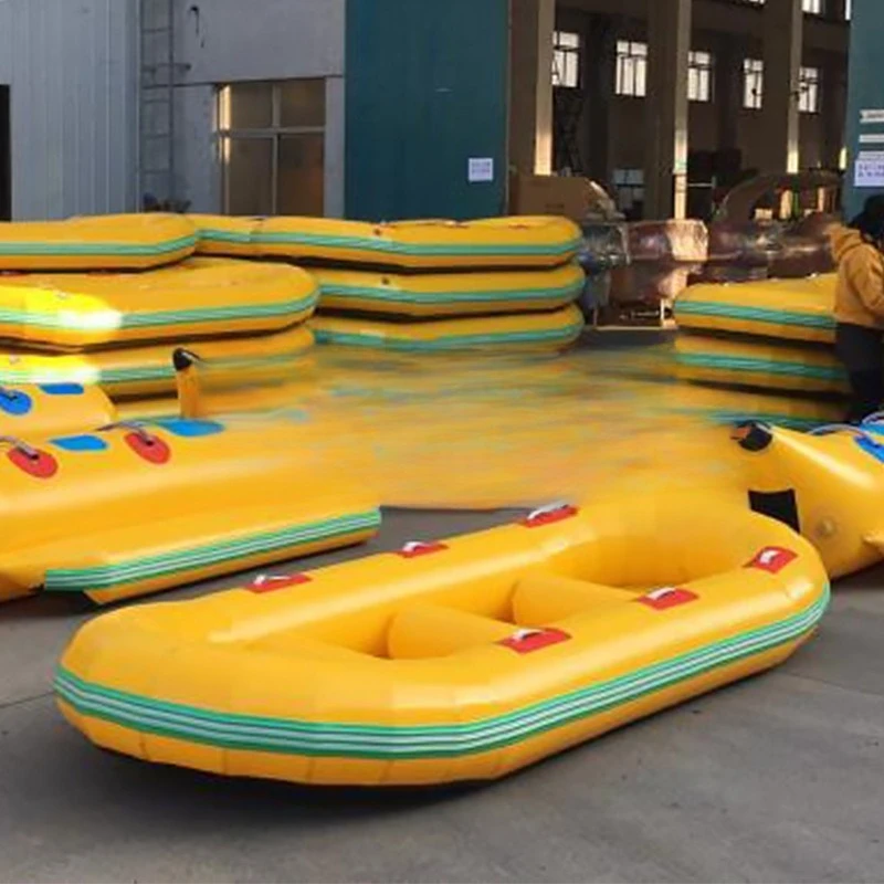 Snow assault boat, boat, inflatable ski circle, ice amusement for snow resorts