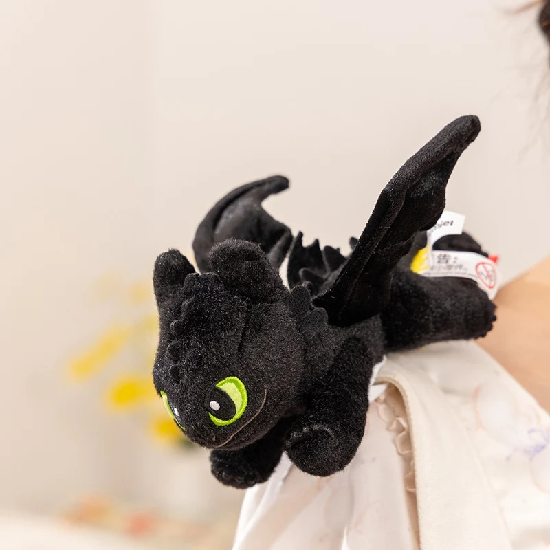 Adorables juguetes de peluche sin dientes, muñeco de peluche de dragón cómo entrenar a tu dragón, llavero periférico de animé, regalo de Navidad Kawaii para niños