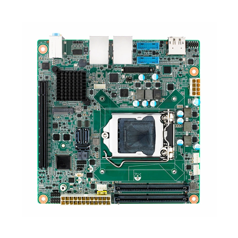 AIMB-277G2 For Advantech Industrial Computer 10 generation mini motherboard AIMB-277G2-FLA1E Q470E DDR4 1200 AIMB-277