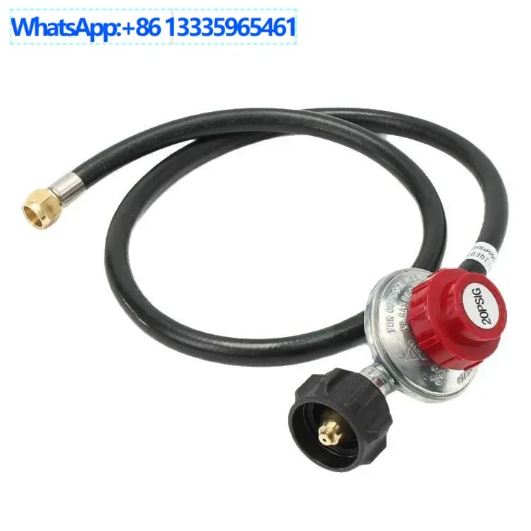 

5Pcs North American pressure reducing valve with handwheel adjustable gas pressure reducing device 0-20PSI low