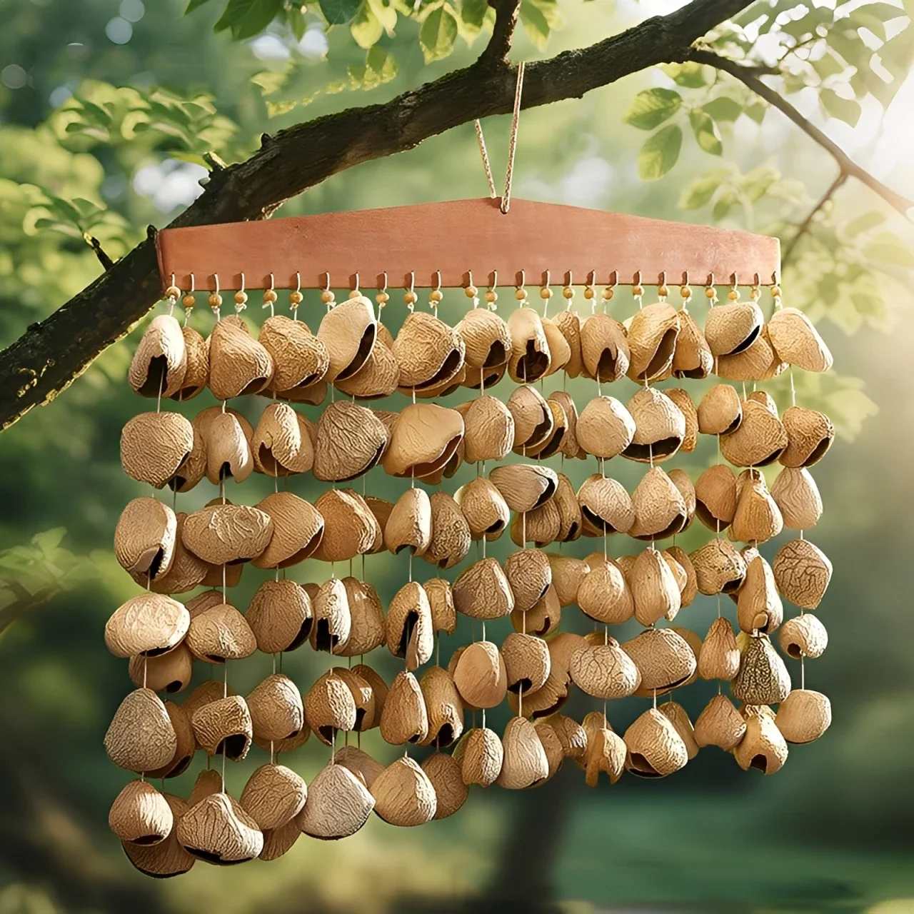 Aqumotic Large Hanging Wind Chimes Home Decoration Windchimes Outdoors 1pc 40cm Campanas De Viento