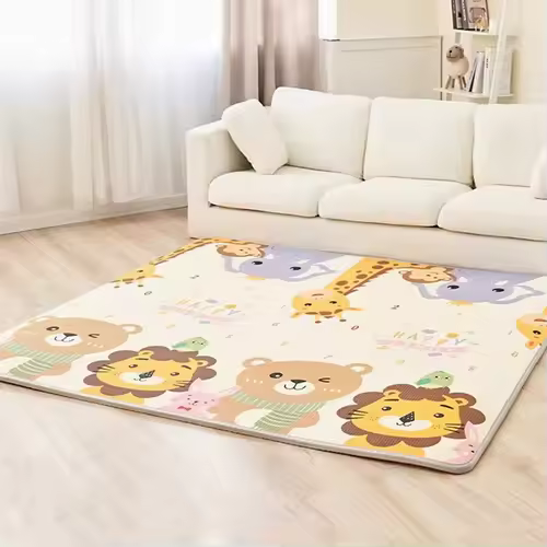 200x180/180x150/180x120cm Play Mat for Children's Thick Safety Mat Friendly Crawling Play Mats Folding Mat Carpet Rug Playmat - Image 7