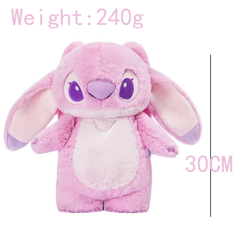 Stitch Anime Winter Extra Large Plush Hot Water Bottle Women's Home Christmas Filling Hand Warmer Holiday Gift For Girlfriend