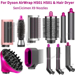 Para Dyson Airwrap HS01/05 Boquilla de peinado Boinca Boquilla anti -cabello para secador de cabello Dyson 30/40 mm Autocurling 360 ° Boquilla de roating 8 Mejores concentrador de oro de ventas - №7