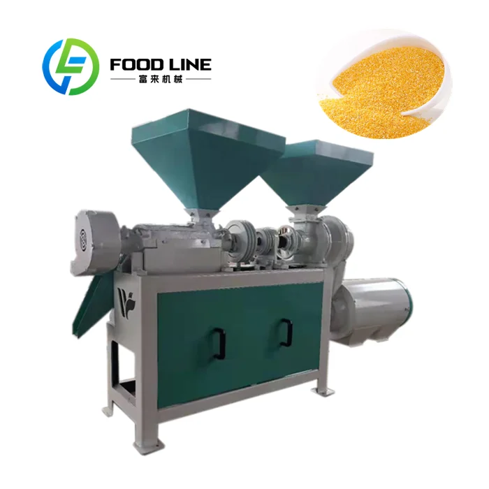 Timing Operation Corn Grit Machine Custom working duration set to match different batch sizes of raw corn processing tasks