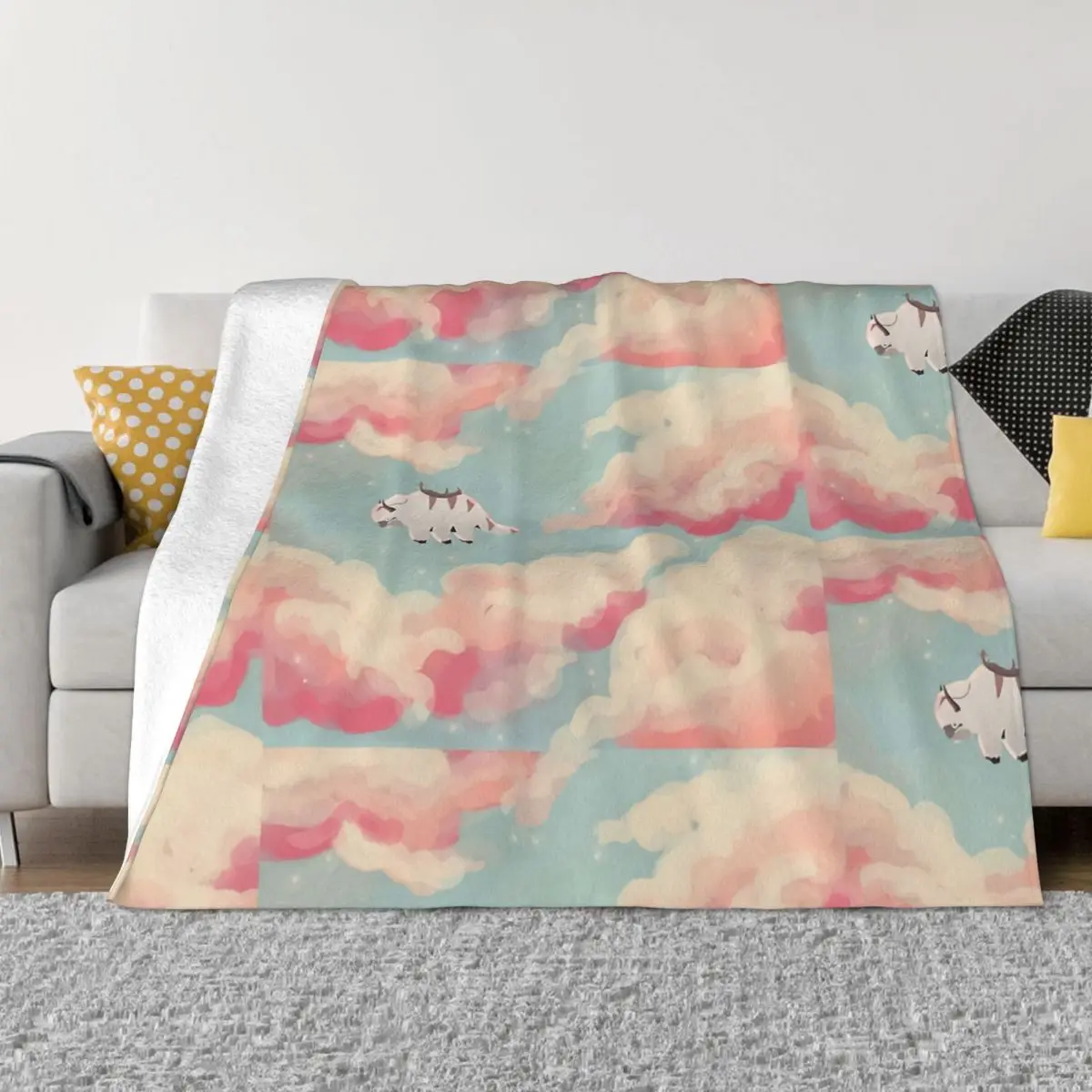 

Blanket Flannel Decoration Dreamy Appa Portable Home Bedspread