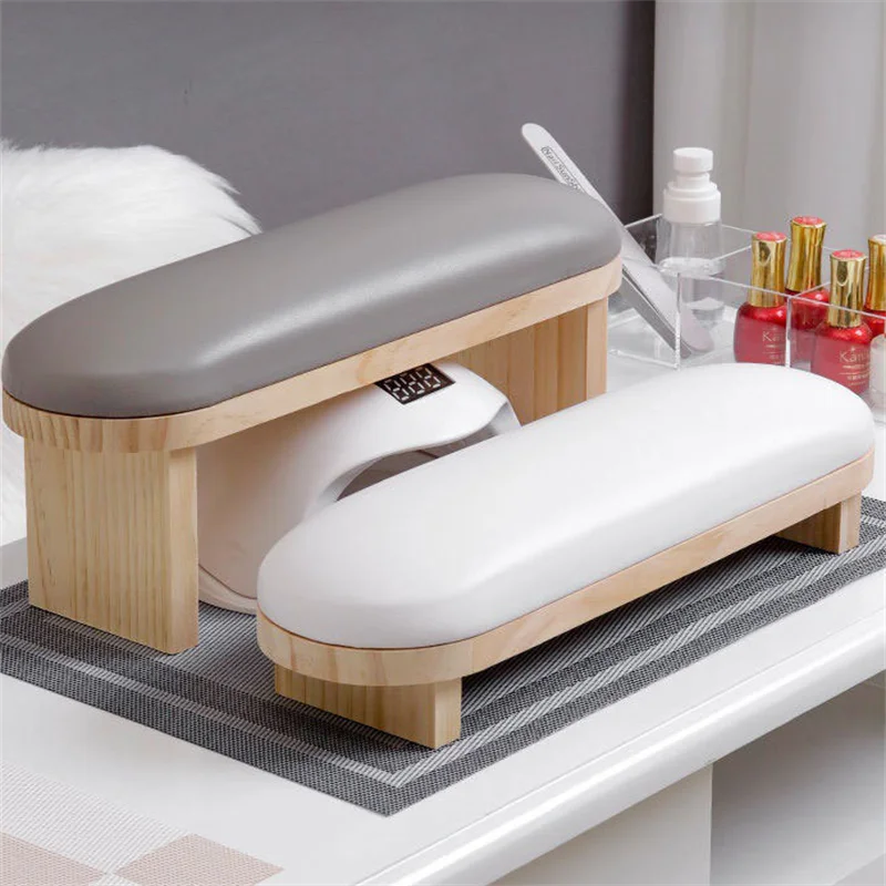 Two Style Professional 1PC White PU Leather Arm Rests Nail Hand Pillow Cushion Manicure Table Mat Nail Art Stand Salon Tool