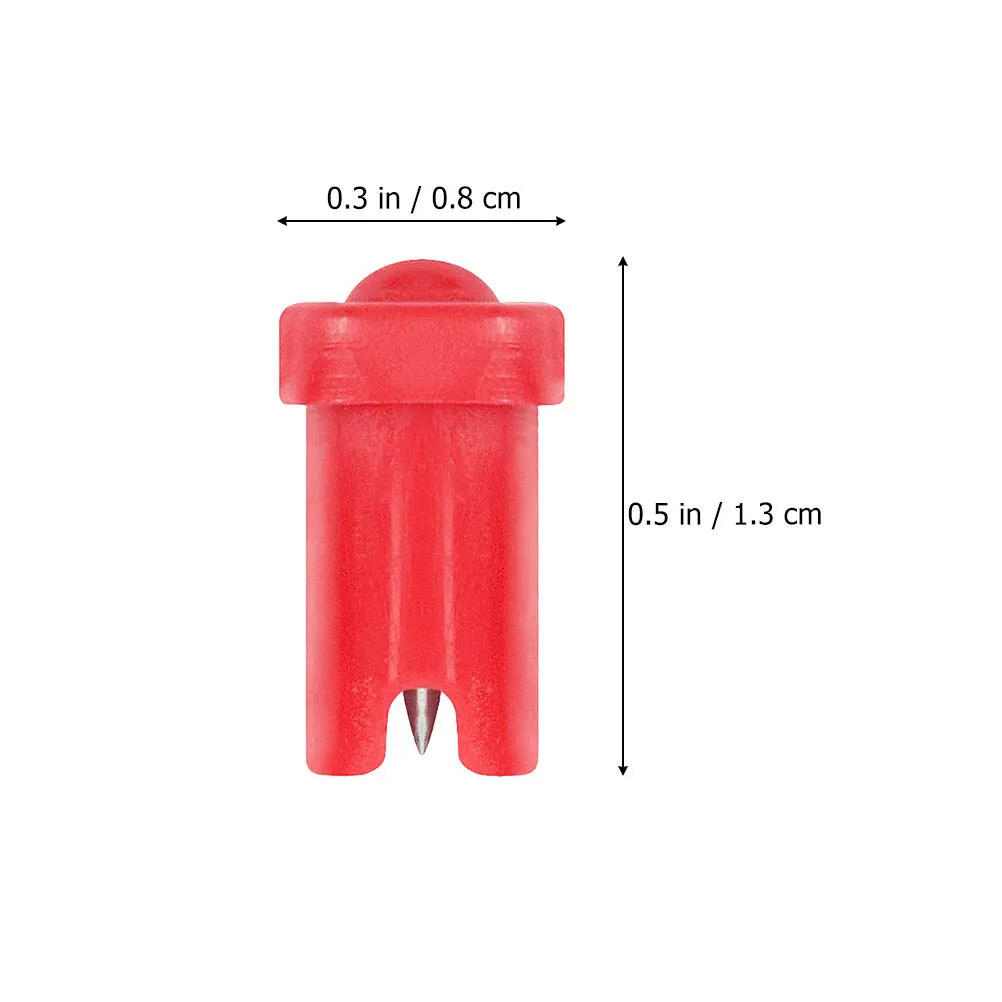 Aiguilles de bouteille de colle pour cils, 100 pièces, en plastique Durable, Anti-blocage, outils d'extension de cils, fournitures d'extension de cils
