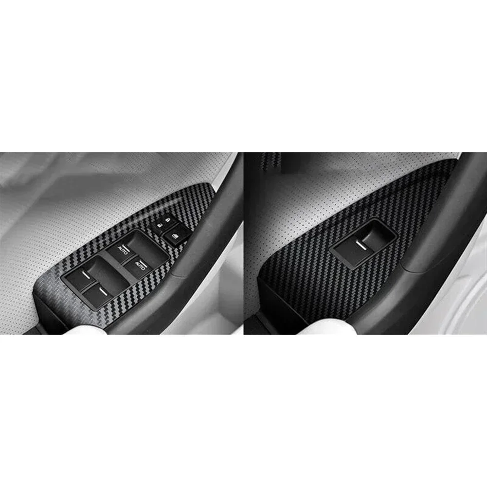 5D Car Interior Decor Stickers Vinyl Decals Carbon Fiber Style Trim For Acura TSX 2009 2010 2011 2012 2013 2014