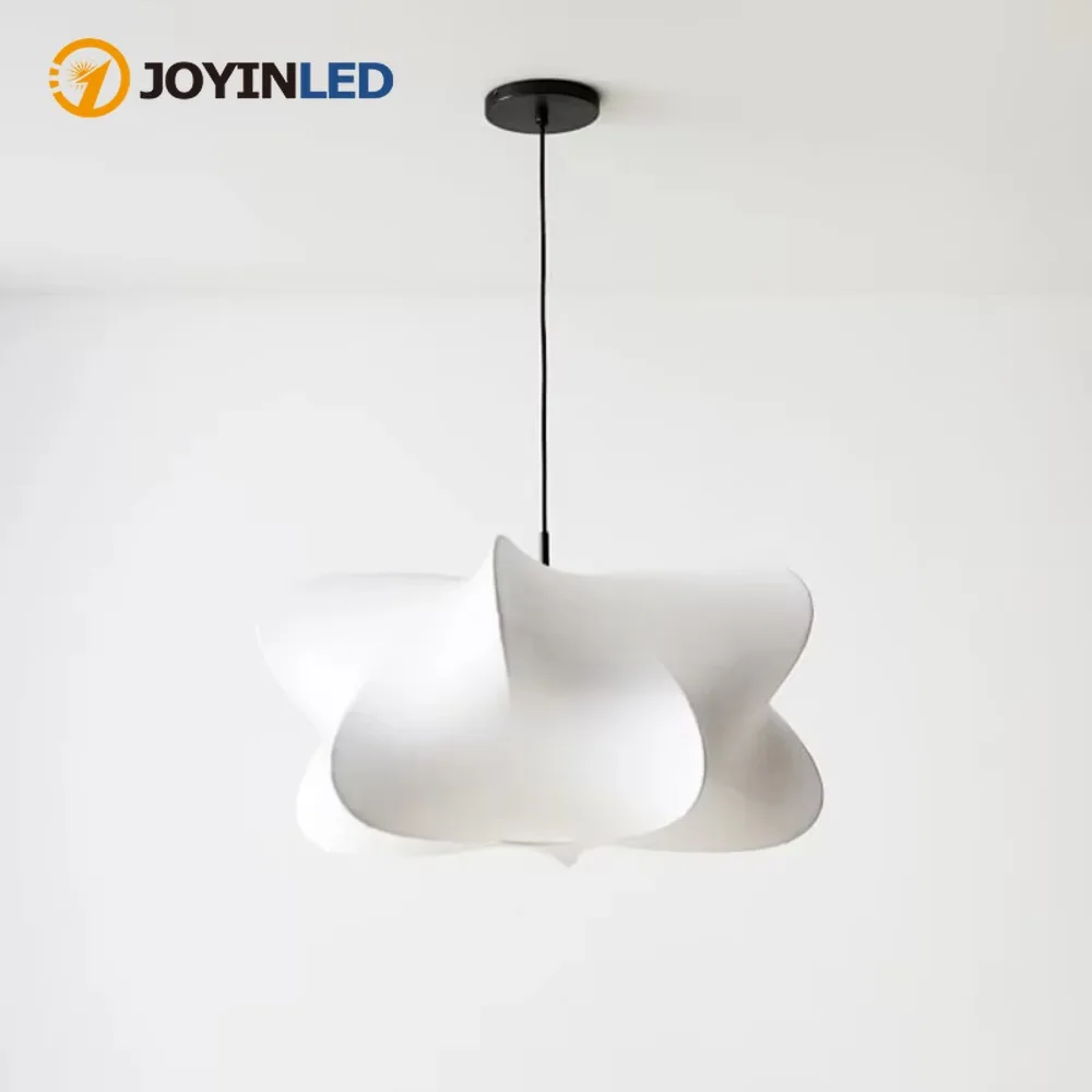 

JOYINLED Wabi Sabi Style Ceiling Light Silk Japan Creative LED Chandelier for Living Room Restaurant Decoration Dia.40/50/60CM