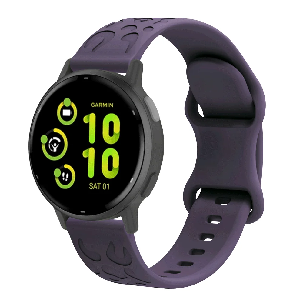 18mm 20mm 22mm Silicone Strap for Garmin Vivoactive 5/4 Venu 3/2 Smart Watch Band for Huawei Watch GT5 GT4 41mm 46mm