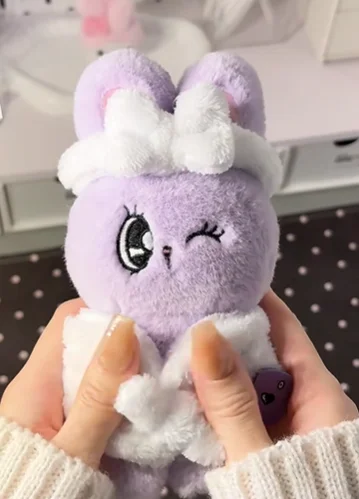 

Toyzeroplus Esther Bunny Fashion Progress Plush Blind Box Toys Doll Collectible Gift Stuffed Rabbit Cute Bag Pendant Model Toys