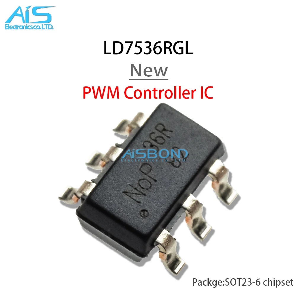 10Pcs/Lot New LD7536RGL LD7536RG LD7536R LD7536 Marking 36 365 36S 36R 36* PWM Controller IC SOT23-6 Chipset