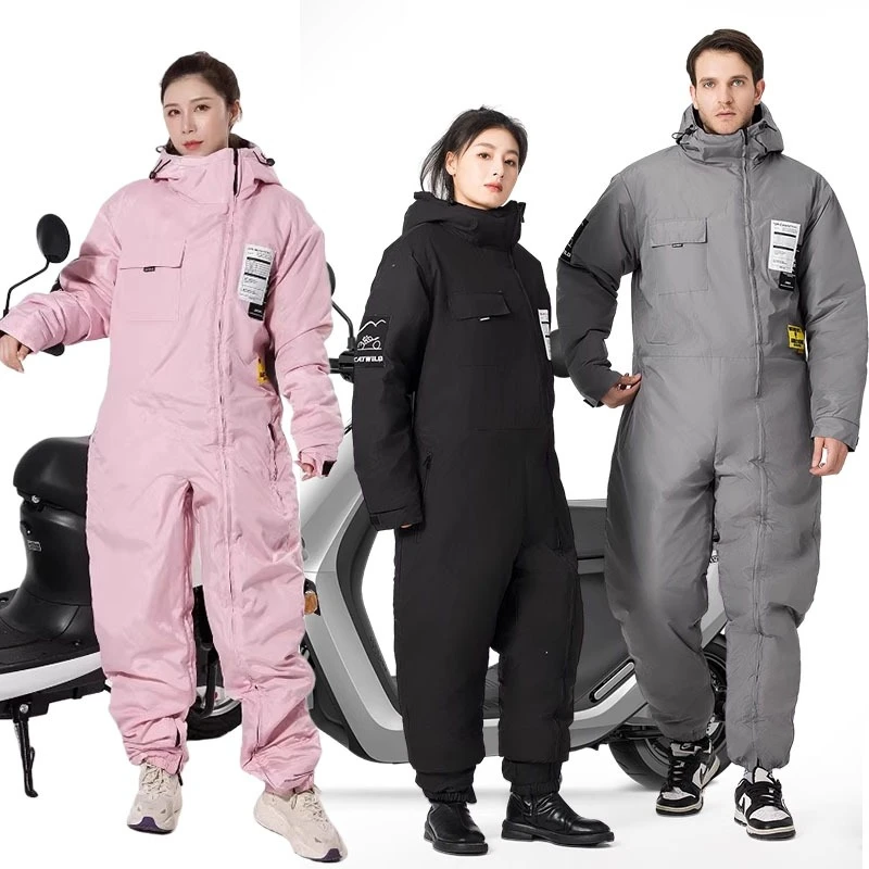 

ГОРЯЧАЯ электрическая мотоциклетная куртка для картинга, гоночный костюм, теплый и бархатный, утепленный костюм для верховой езды с раздельными ногами, одежда для рыбалки