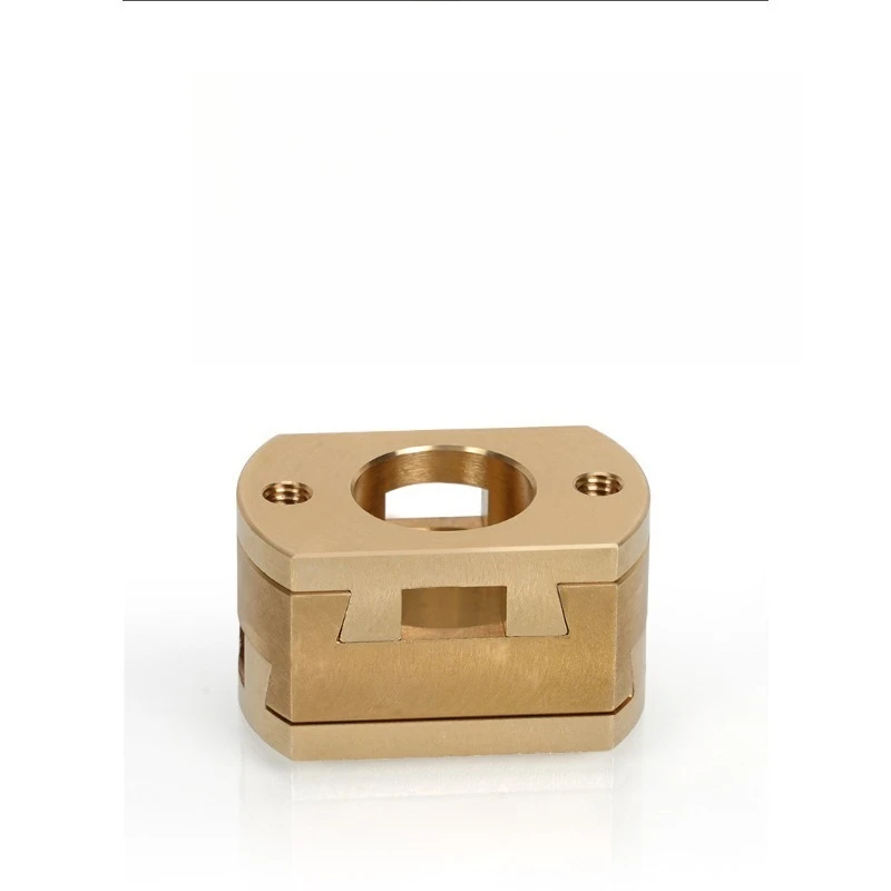 3D Printer Upgrade Part Brass  Coupling for T8 Z-Axis Screw and Hot Bed