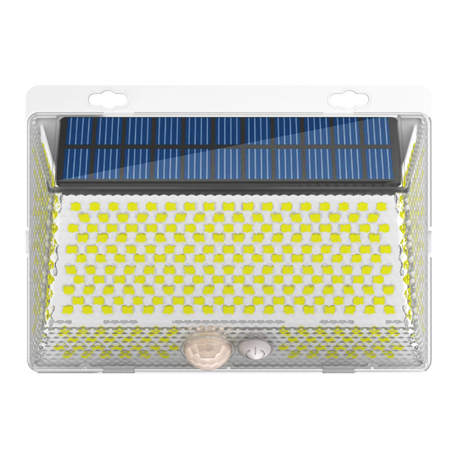 

328LEDs Solar Garden Outdoor Wall Light Waterproof Magnetic Remote Control 4-Side Lighting Sensor Home Outdoor Wall Light