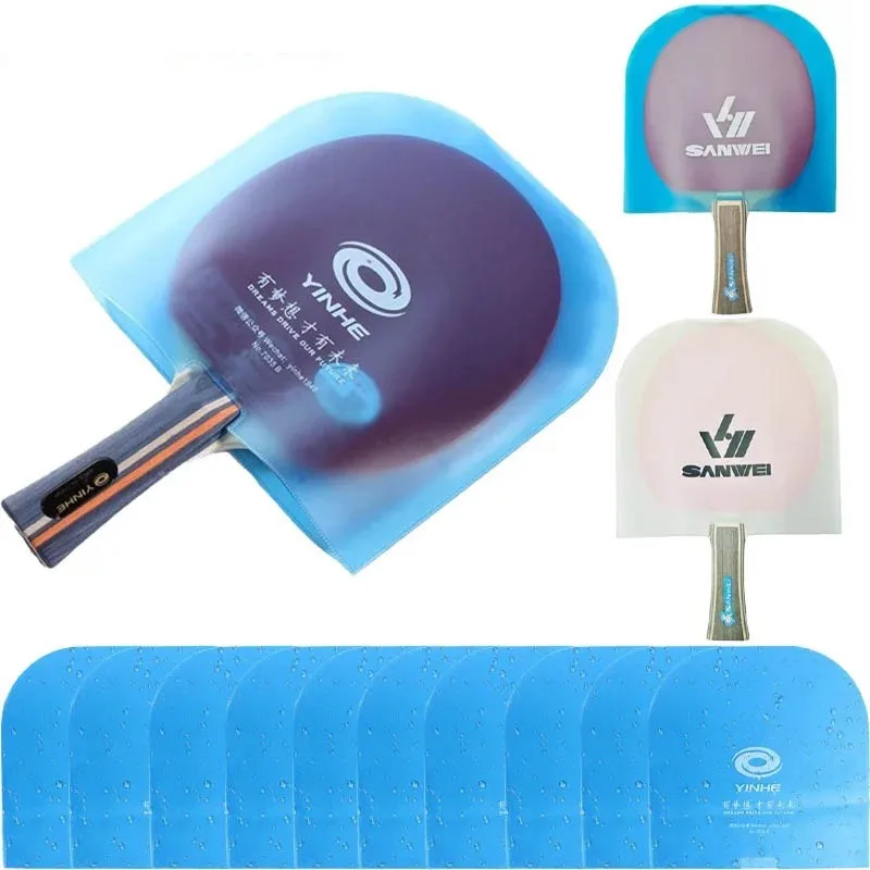 

Защитные чехлы для ракеток для настольного тенниса, водонепроницаемая пленка для защиты ракеток, защитные пакеты от окисления, резиновые защитные чехлы, устойчивые к царапинам