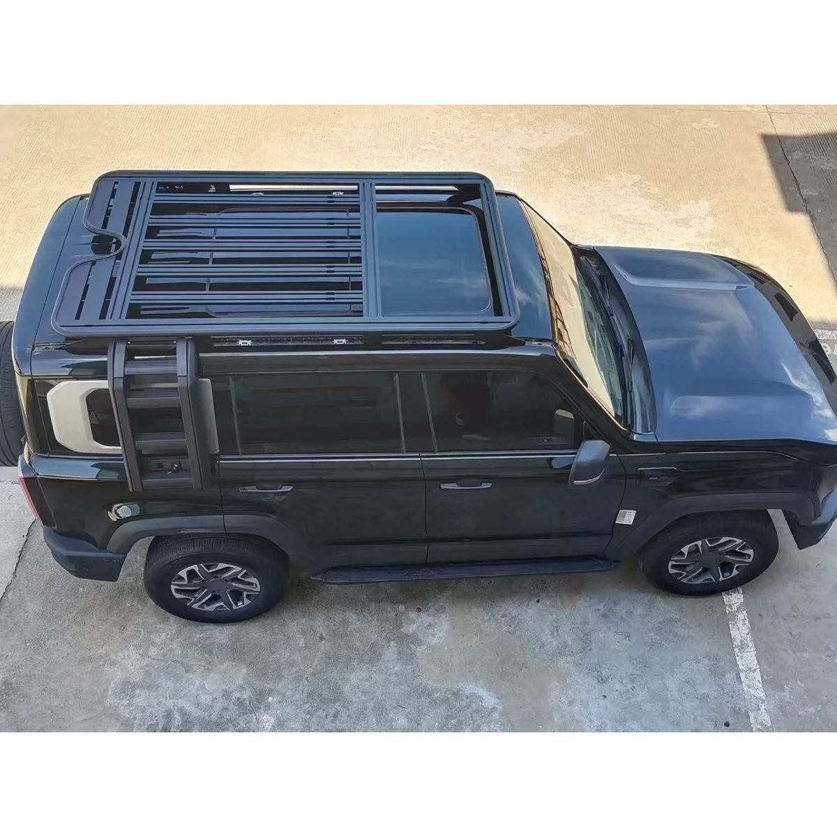 

STLFROOF PLATFORM Roof Rack Rooftop Cargo Luggage Carrier Steel Basket for BEIJING BJ30
