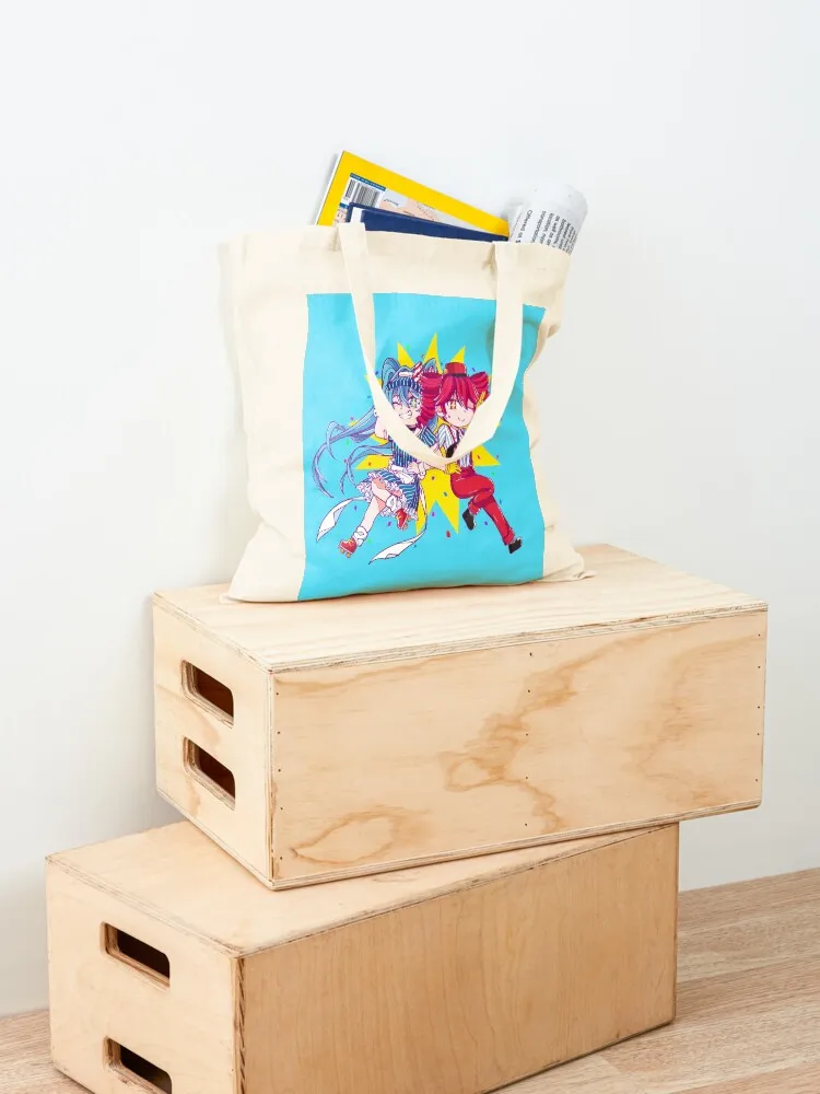 Mesmerizer Vocaloid Miku and Teto Tote Bag female bag Shopper bag Women's shopper bags woman 2025