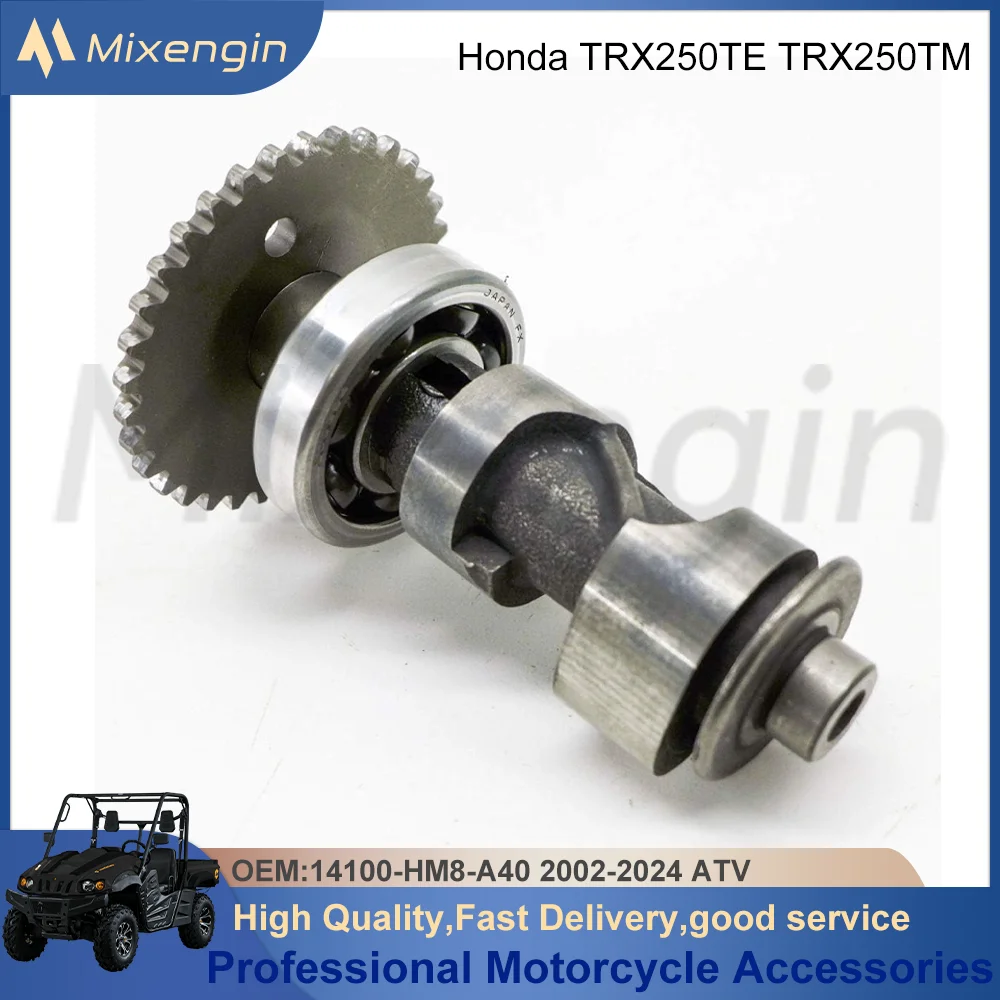 Motorcycle Camshaft Assembly For Honda TRX250EX TRX250X 14100-HN6-000 2001-2024 High Performance Engine Parts