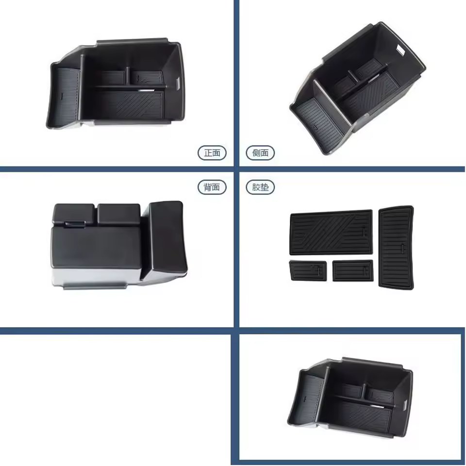 Car Storage Box for Volkswagen VW Tayron Tiguan R-Line 2024~2026 2025 Armrest Central Console Sundries Organizer Tray Accessorie - AliExpress 