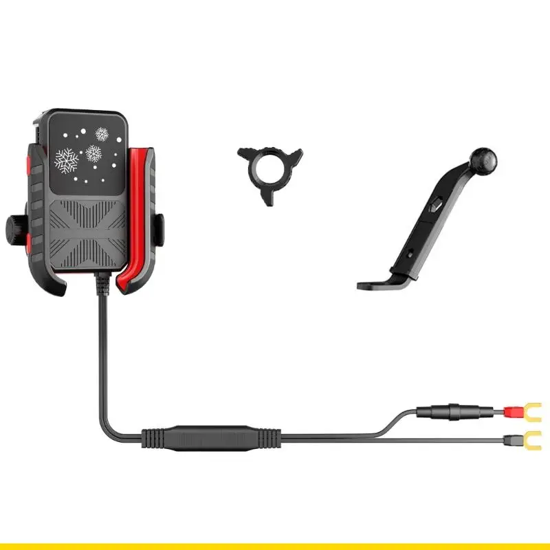 SZCH High Performances Quick Release Adjustable Motorcycle Phone Cradle Support Offering Stable Charging And Heat Dissipation