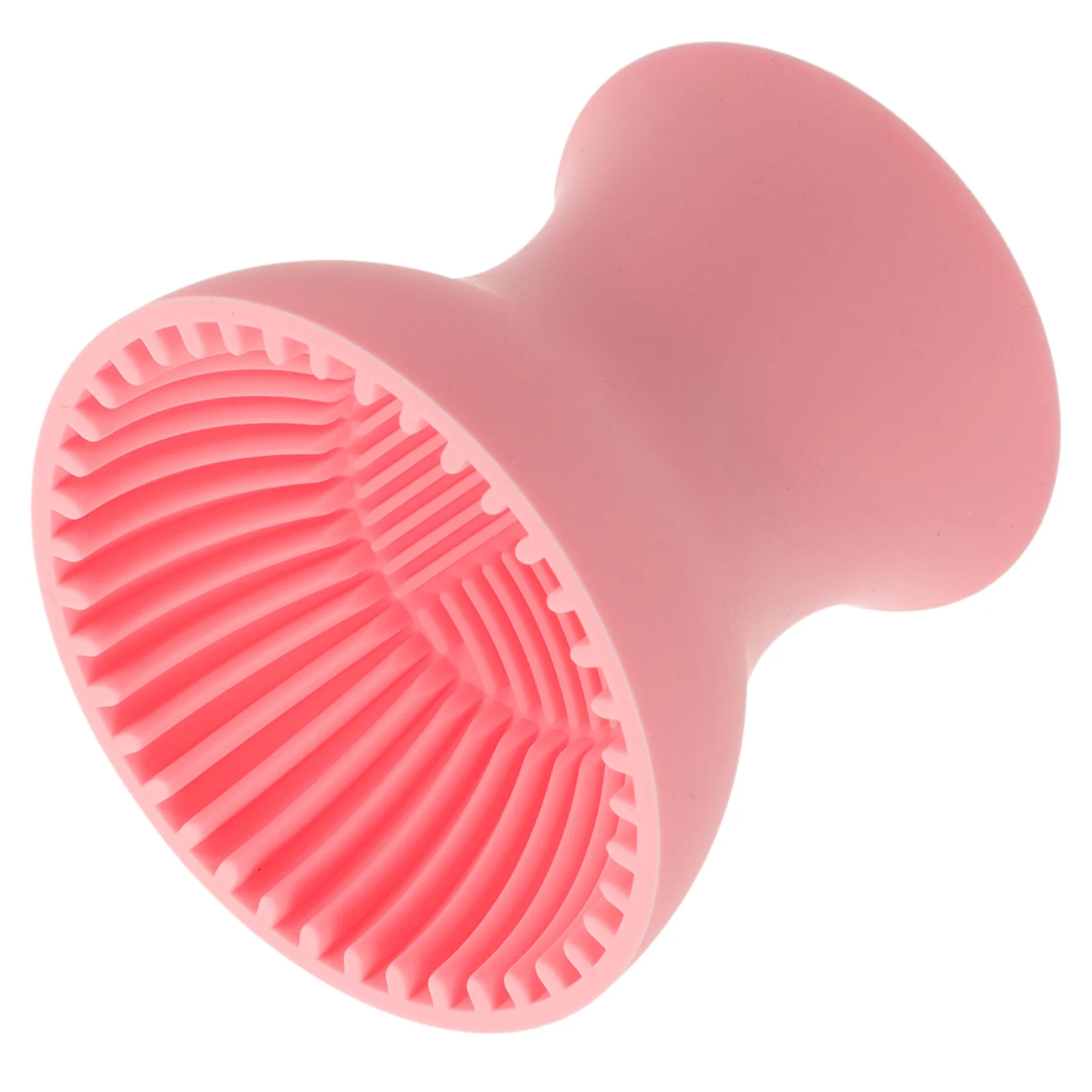 

Portable Silicone Makeup Brush Cleaner Cup for Women Pink Travel Size Tool to Clean Brushes Easily Efficiently