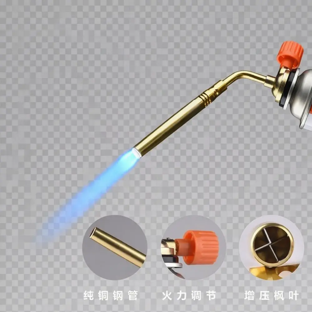 Multipurpose Culinary Torch For Outdoor Cooking Bbq Camping Baking Kitchen Tool Metal Welding Igniter Dispenser