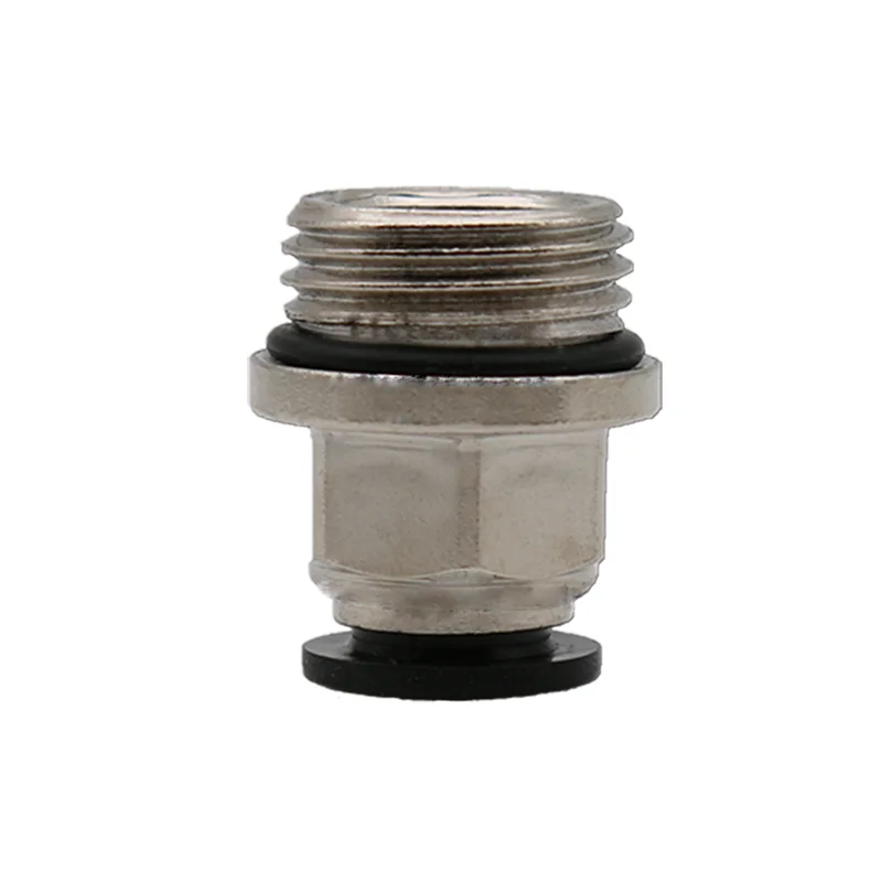 

G thread with sealing ring pneumatic straight-through connector Zinc alloy quick-plug quick connector PCG4-01 PCG8-02 PCG6-02