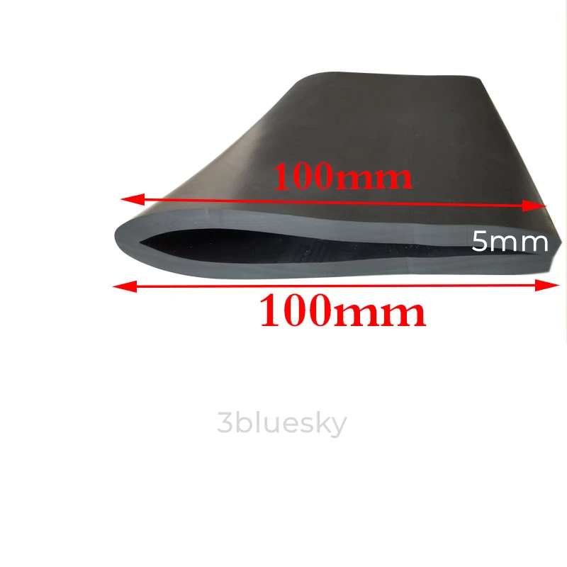 

Custom Rubber L Strip Angle Corner Protecor Edge Encloser Shield Collision Avoidance Gasket Fire Retardant 100x100mm Black