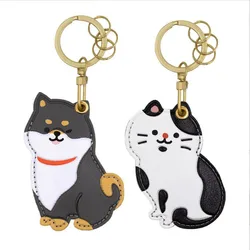 1PCS Cartoon Shiba Inu Cute Boudoir Key Ringchain Bag Small Pendant Accessories Keychain Couple Decoration Gift Wholesale