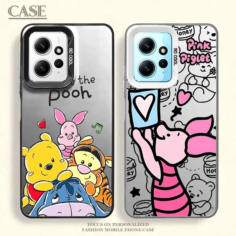 Забавный чехол для телефона Disney Winnie The Pooh для Xiaomi Redmi Note 11 Pro 5G 12S 11S 12 13 11 Pro Plus 10S 10 Pro 13 5G Coque Cover