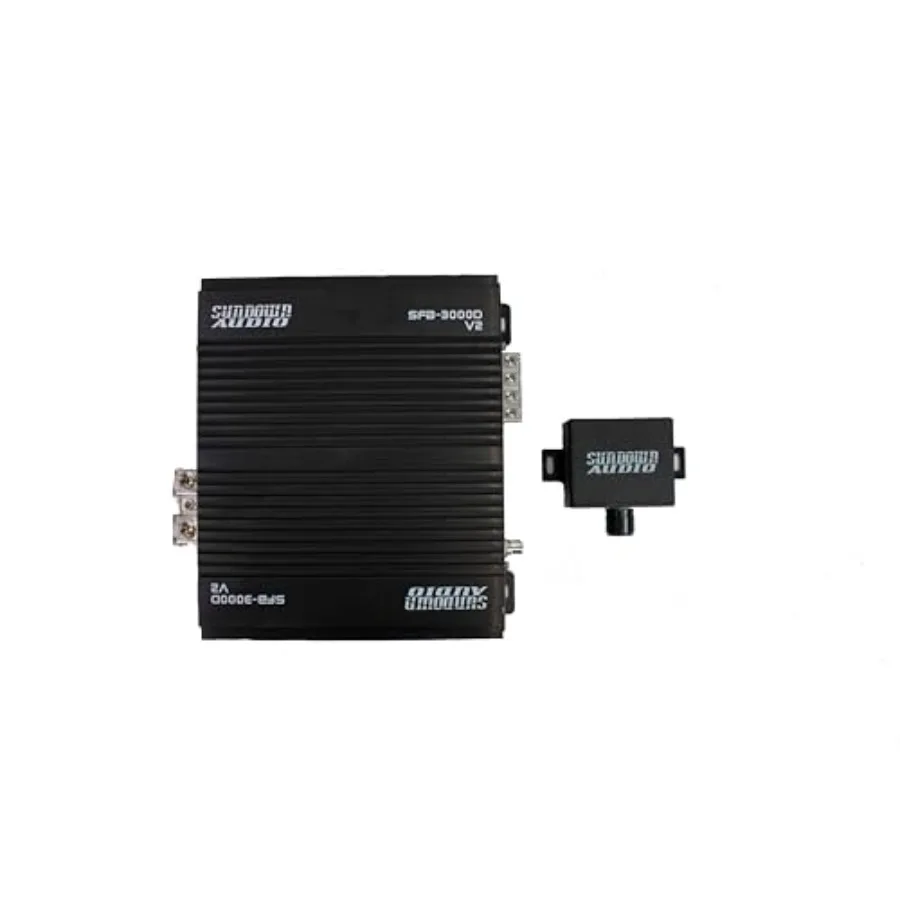 

SFB-3000D 3000W RMS Class D Monoblock Amplifier - 1 Ohm Stable, High-Efficiency Car Subwoofer Amp with Variable Crossover Filte