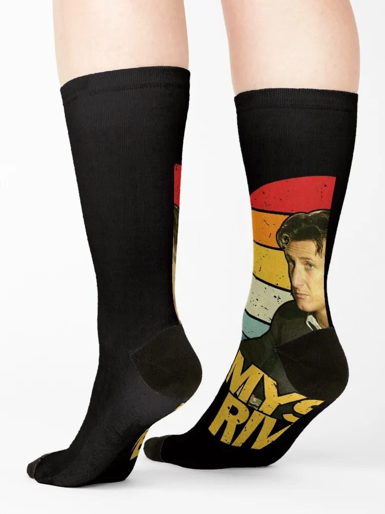 Mystic River Vintage Movie Socks anti-slip professional running Running New year's Socks Male Women's