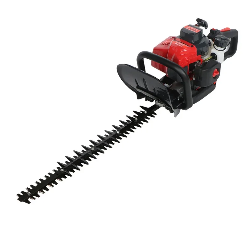 6010 Hedge Trimmer Double Blade Gasoline Powered Two Stroke Tea Picker 34.5cc Trimmer Garden Pruning Shears