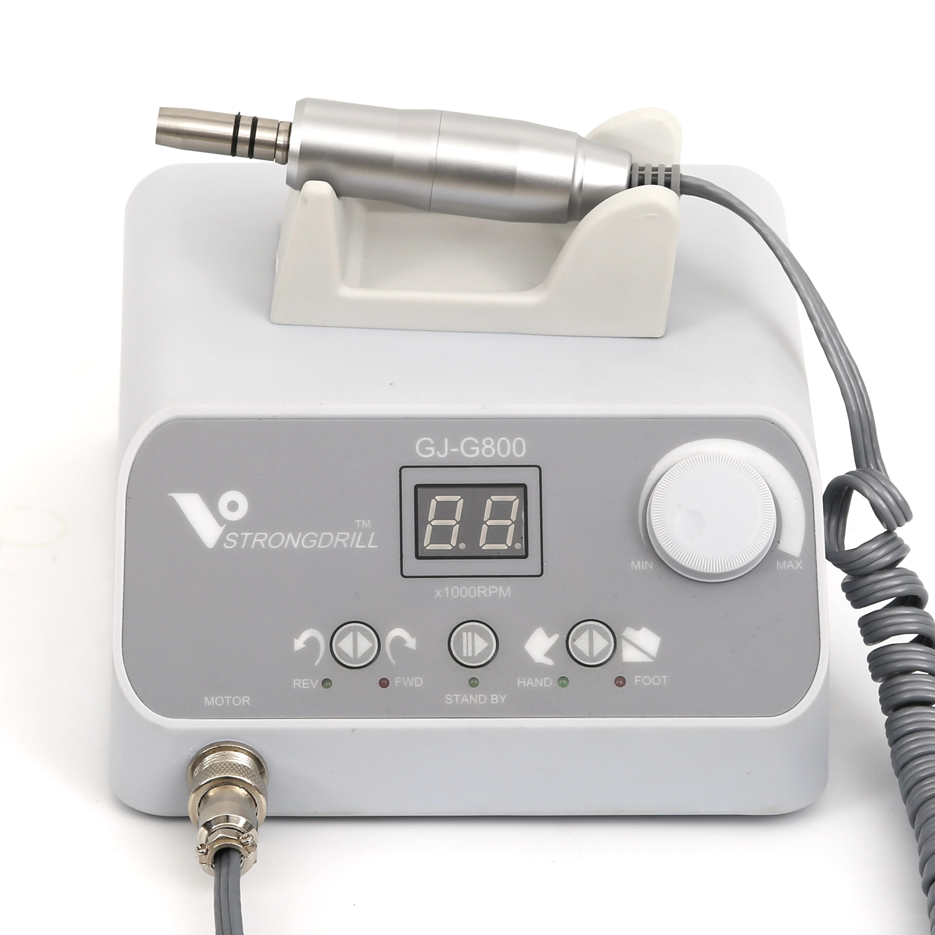 50,000 RPM brushless motor, using foot dental laboratory polishing kit G800 + W101E mobile dental microcomputer