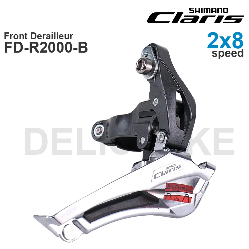 SHIMANO CLARIS R2000 2x8 Speed Front Derailleur FD-R2000 Clamp