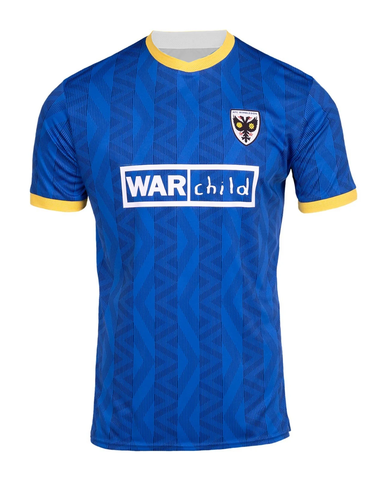 Camiseta Deportiva de Fútbol del AFC Wimbledon 2024-25, Equipación Local, Impresión 3D, para Adultos y Niños, Estilo Deportivo, Verano, Secado Rápido, Suave y Ligera