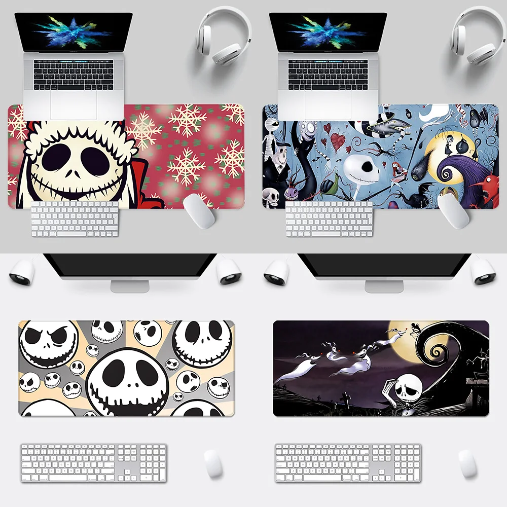 

The Nightmare Before Christmas Mousepad HD Printing Computer Gamers Locking Edge Non-slip Mouse Pad XXL Keyboard PC Desk Pad