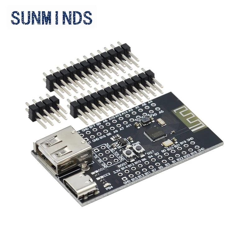 CH582M Development Board Core Board BLE Wireless For Bluetooth Microcontroller Low Energy Bluetooth MCU Dual USB