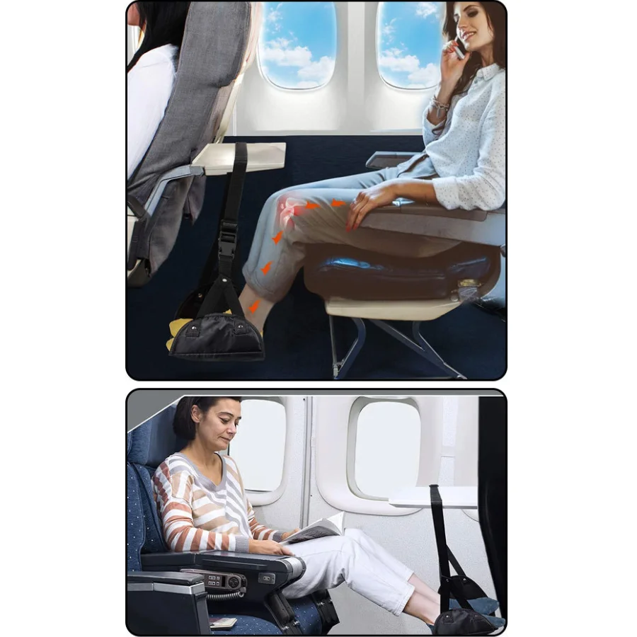 Vliegtuig Voetensteun Hangmat - Travel Accessories In Train recensie en prijs